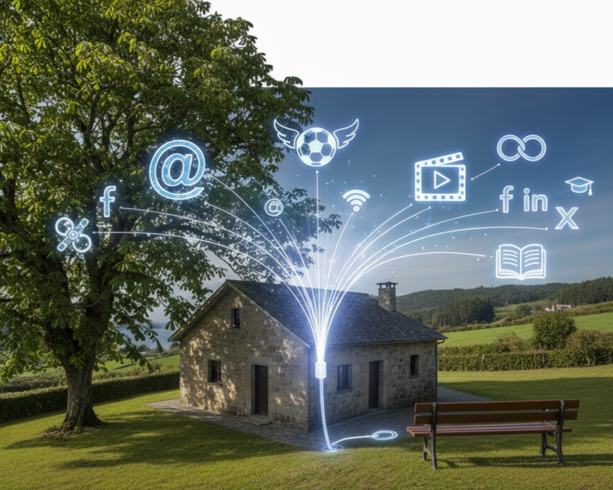 Conexión de Fibra Óptica